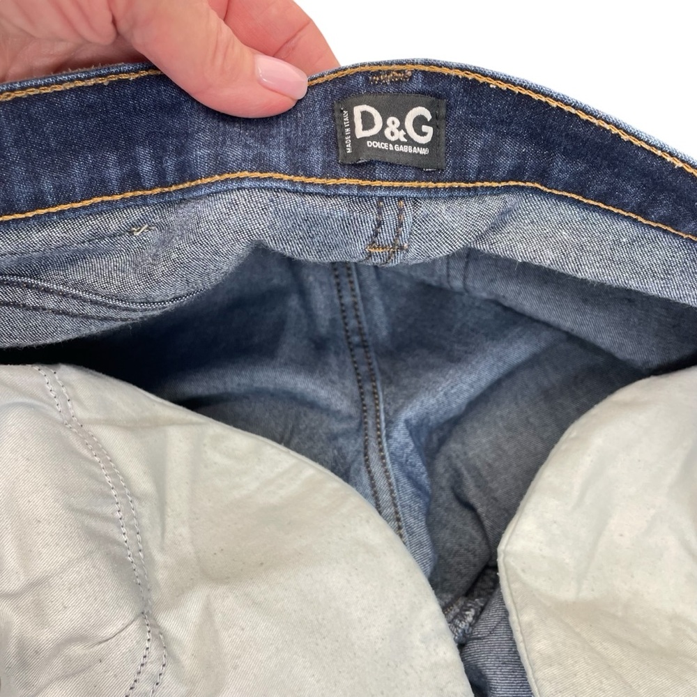 D&G Dolce & Gabbana Jeans 32 Blue - Picture 6 of 15
